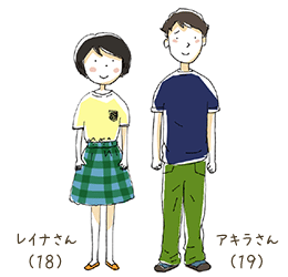 10代のカップル