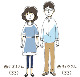 30代のカップル